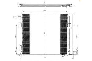 Skraplacz Klimatyzacji Man Tgl Tgm 04.05- Nrf