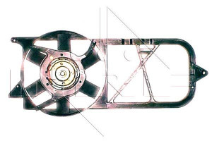 Wentylator Chłodnicy (z Obudową) Opel Corsa B 1.0/