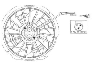 Wentylator Chłodnicy Bmw E36 1,6-2,8 Nrf