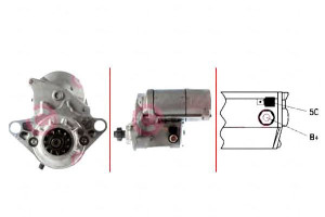 Rozrusznik 12v 2.0kw Casco