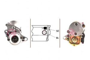 Rozrusznik 12v 1.7kw Casco