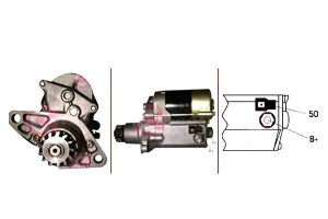 Rozrusznik 12v 1.2kw Casco