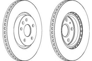 Tarcze Hamulcowe 2szt. Opel Insignia A Insignia A
