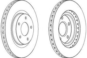 Tarcze Hamulcowe 2szt Chrysler Sebring Dodge Aveng