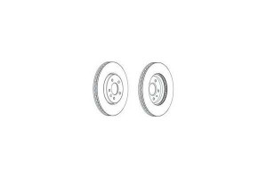 Tarcze Hamulcowe 2szt. Opel Astra J Astra J Gtc Ca