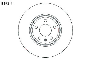 Tarcze Hamulcowe 2szt 314x25 V 5-otw Audi A4 A5 Ft