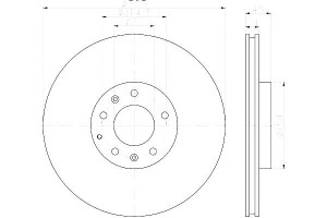 Tarcze Hamulcowe Hella Pagid F16033251a F15733251
