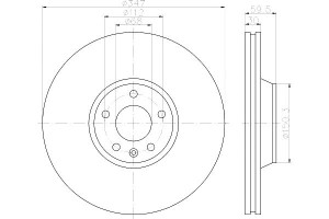 Tarcze Hamulcowe Mintex 4f0615301g