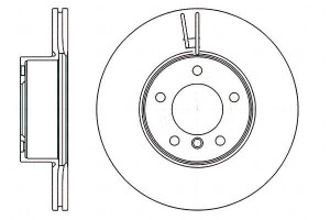 Tarcze Hamulcowe 2szt 312x24 V 5-otw Bmw 1 2 3 X1