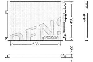 Skraplacz Klimatyzacji Jeep Commander Grand Cherok