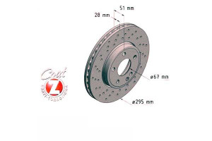 Tarcze Hamulcowe 2szt Mercedes W246 B-klasa 11- Pr