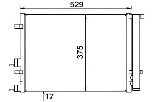 Skraplacz Klimatyzacji Hyundai I20 1.2-1.6 Petrol