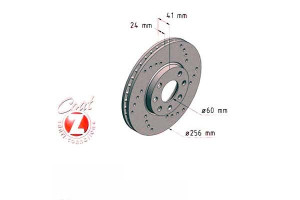 Tarcze Hamulcowe 2szt Opel Astra G 98-04 Zimmerman