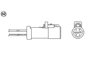 Sonda Lambda Oza341-d1 Ngk