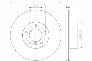 Tarcze Hamulcowe 2szt Bmw Przód 3 X1 1,6-3,0 11-15