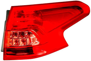 Lampa (część Zewnętrzna Kolor Kierunkowskazu Czerw