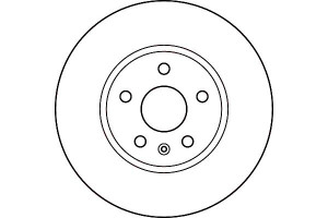 Tarcze Hamulcowe 2szt Opel Przód Insignia Trw