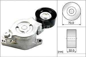Napinacz Paska Wielorowkowego Mazda 3 6 Cx-7 2.2d