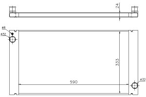 Chłodnica Silnika Mini (r56) (r57) (r58) (r59) Clu