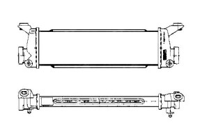 Intercooler Mercedes W168 A-klasa Vaneo Nrf