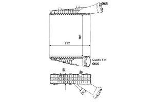 Intercooler Vw Touareg Audi Q7 Nrf