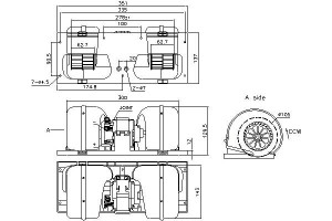 Dmuchawa 24v Daf 65 65 Cf 75 75 Cf 85 85 Cf 95 95