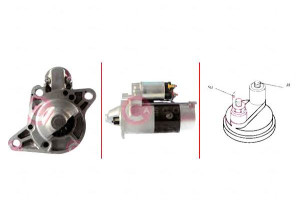 Rozrusznik 12v 2.3kw Casco