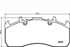 Klocki Hamulcowe Meritor Rvi D Midlum Volvo Fl Ii