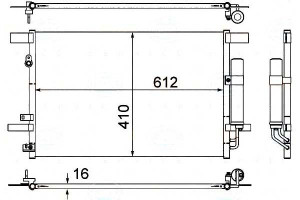 Skraplacz Behr Hella 6455fa 7812a030 7812a204