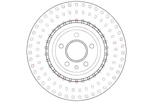 Tarcze Hamulcowe 2szt Vw Przód A4 A5 07- Q5 A6 09-