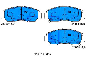 Klocki Hamulcowe Honda Civic Vii Civic Viii Fr-v S