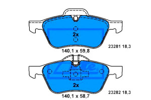 Klocki Hamulcowe Mini Przód Cooper One 01-07 Ate