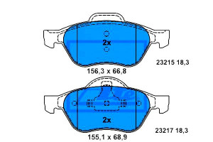 Klocki Hamulcowe Renault Laguna Ii 1.6-2.0 03.01-1