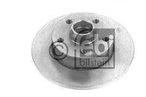 Tarcze Hamulcowe 2szt Vw Golf Iii 91-96 Tył Febi B