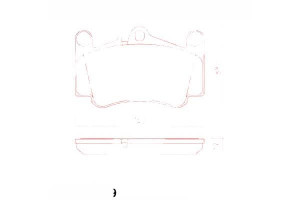 Klocki Hamulcowe Porsche 911 (997) 04-12 Zimmerman