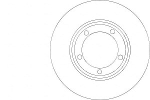 Tarcze Hamulcowe 2szt Mitsubishi Space Gear 94-00