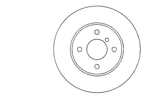 Tarcze Hamulcowe 2szt Bmw 3 E30 82-93 A.b.s.