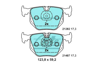 Klocki Hamulcowe Bmw Tył 3 5 7 X3 X5 Z4 94-11 Cera