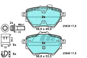 Klocki Hamulcowe Ceramiczne Citroen Berlingo Berli