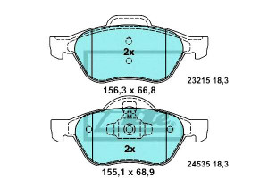 Klocki Hamulcowe Ceramiczne Renault Clio Iii Megan