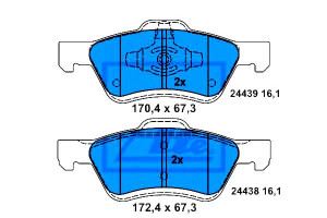 Klocki Hamulcowe Ford Maverick Ford Usa Escape Maz
