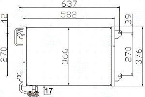Skraplacz Klimatyzacji Renault Scenic 99-03 Behr H