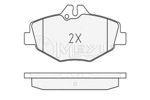 Klocki Hamulcowe Mercedes Przód W211 02- 220cdi-27