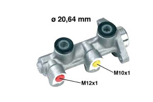 Pompa Hamulcowa Opel Corsa B 1,0-1,7 93-01 Metelli