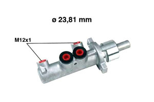Pompa Hamulcowa Peugeot 406 95-99 +abs Metelli