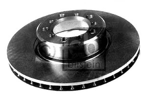Tarcze Hamulcowe 2szt Mercedes W126 85-91 Febi Bil