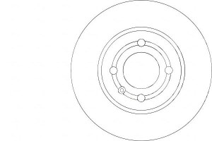 Tarcze Hamulcowe 2szt Vw Polo Gti 98-01 Wen. A.b.s