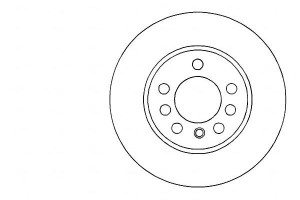 Tarcze Hamulcowe 2szt Opel Vectra A 92-95 2.5v6 A.