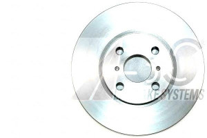 Tarcze Hamulcowe 2szt Toyota Yaris 06- Przod (+abs