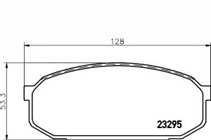 Klocki Hamulcowe Mazda Przód 323f Textar